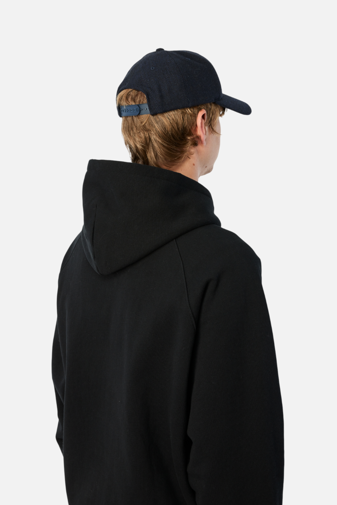 Dime D Full Fit Cap - Herringbone Navy