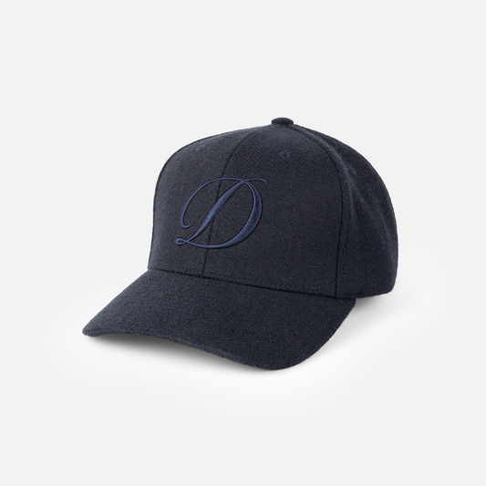 Dime D Full Fit Cap - Herringbone Navy