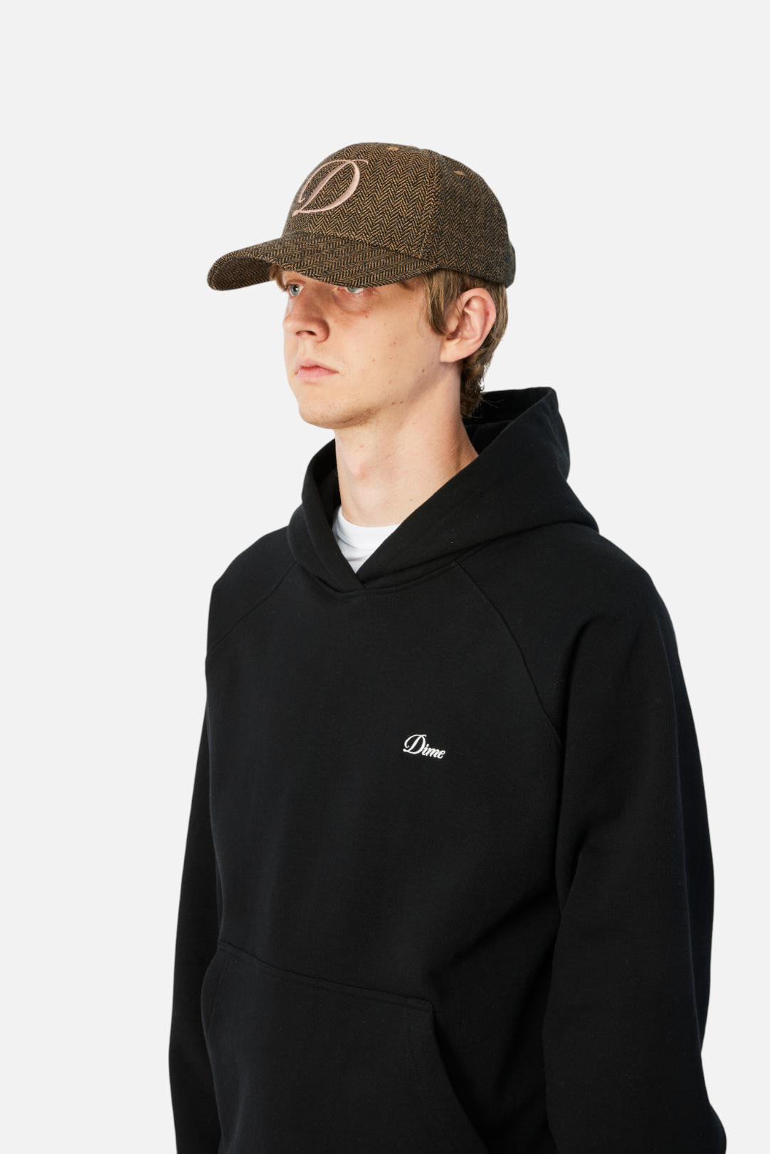 Dime D Full Fit Cap - Herringbone Oak