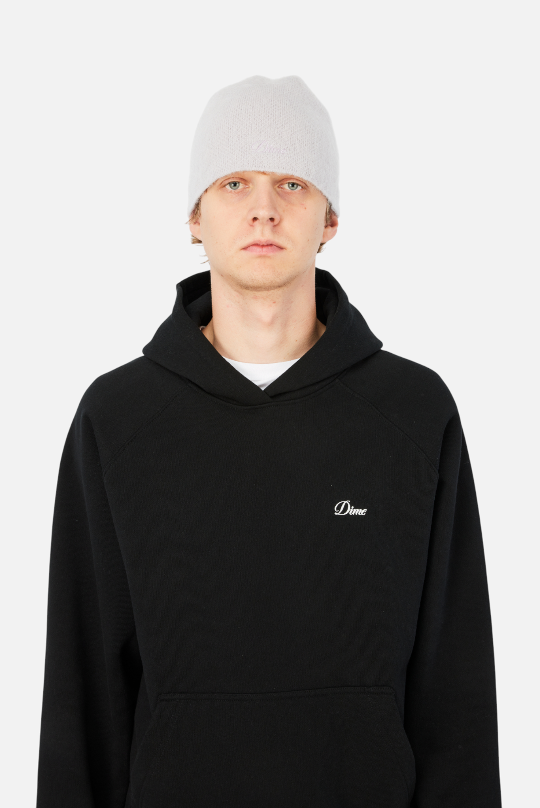 Dime Mohair Skully - Ash