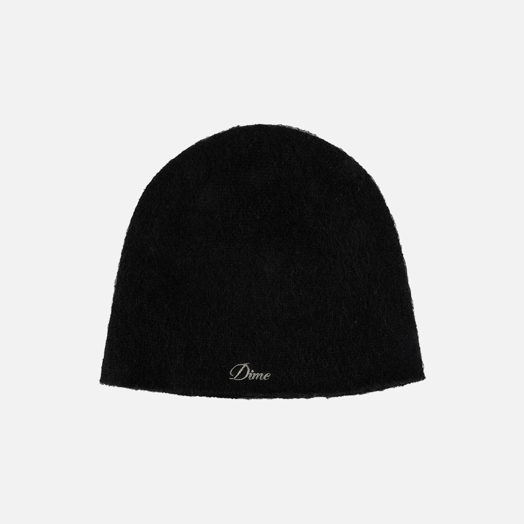 Dime Mohair Skully - Black