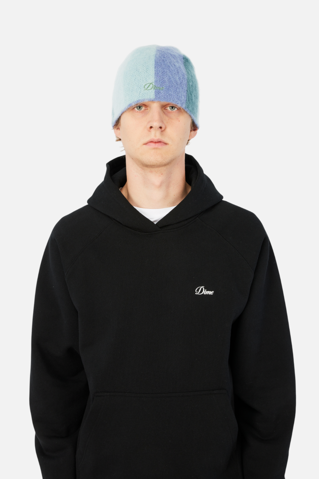 Dime Mohair Skully - Blue Multi