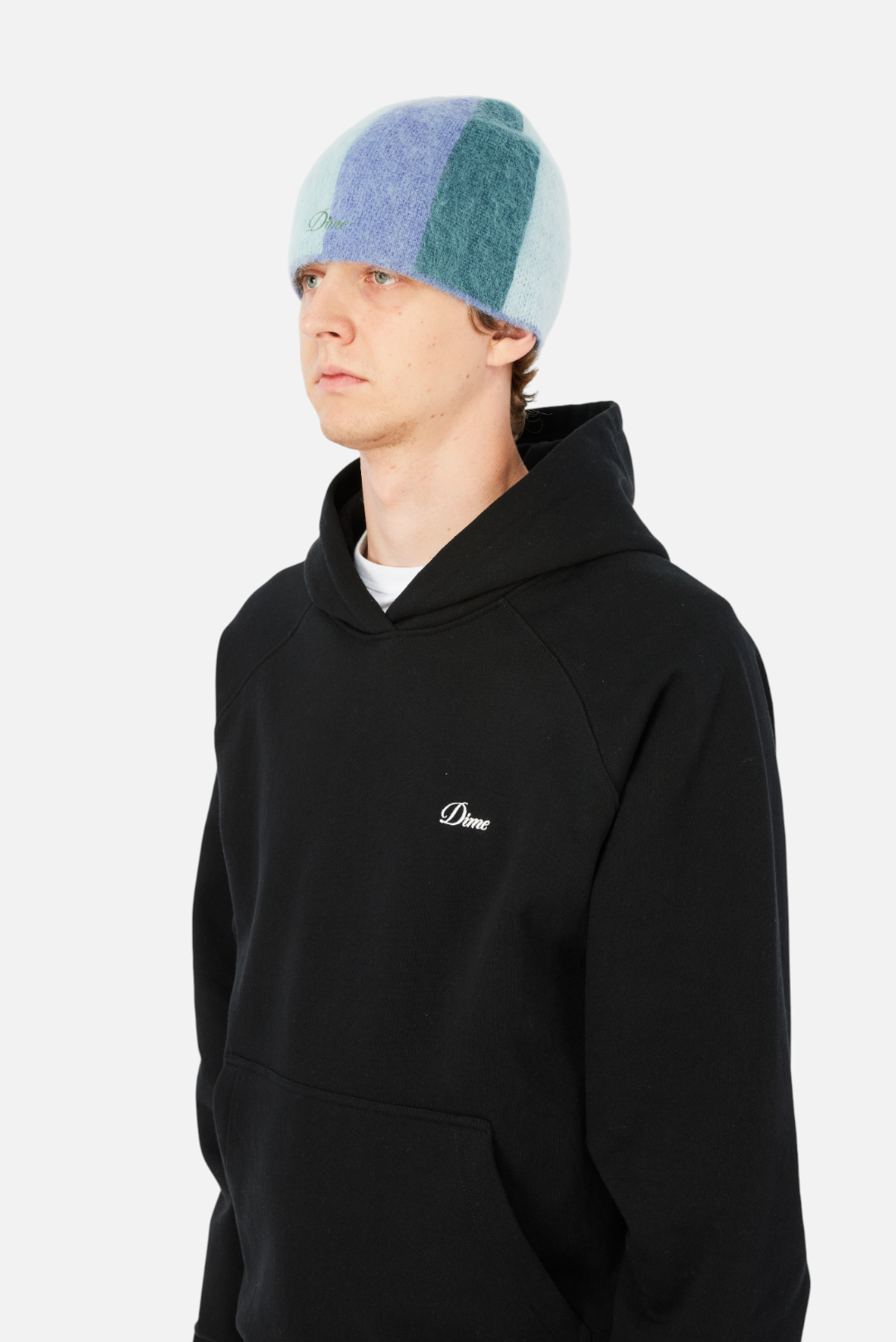 Dime Mohair Skully - Blue Multi