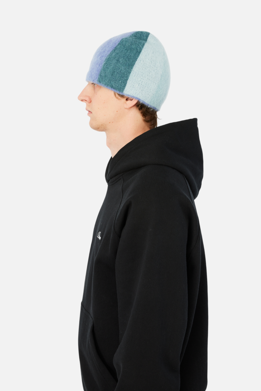 Dime Mohair Skully - Blue Multi