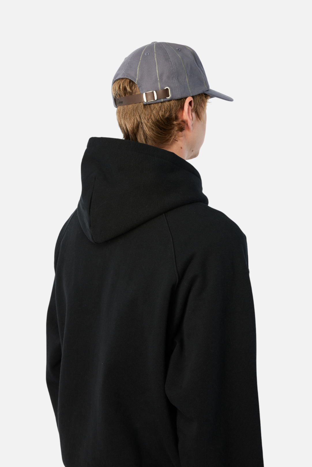 Dime Pinstriped Worker Cap - Gray