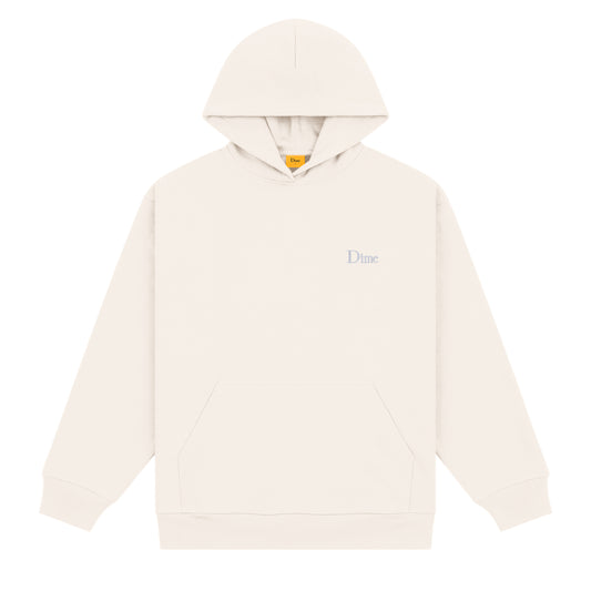 Dime Classic Small Logo Hoodie - Natural