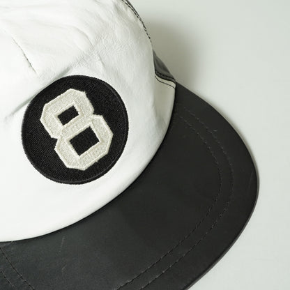 Eight ball Leather Cap