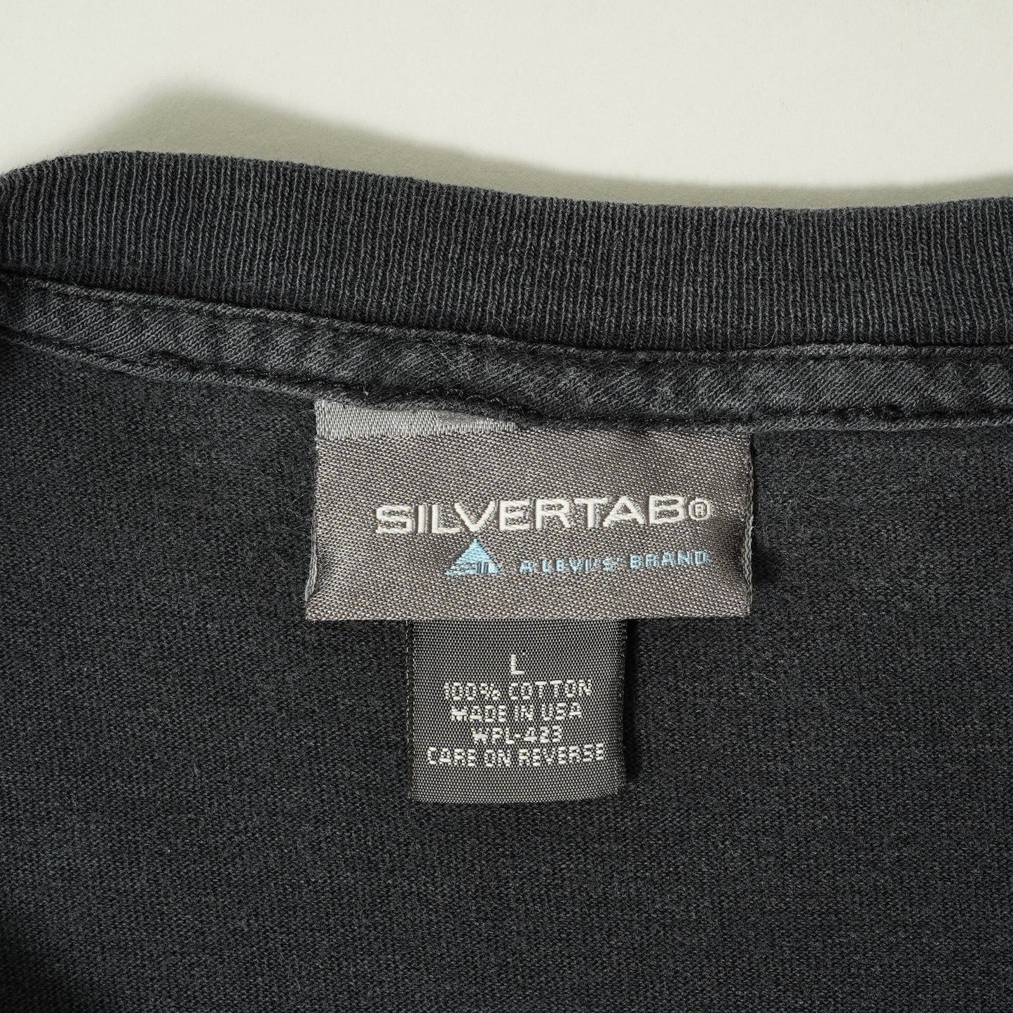 SILVER TAB S/S Tee - Black