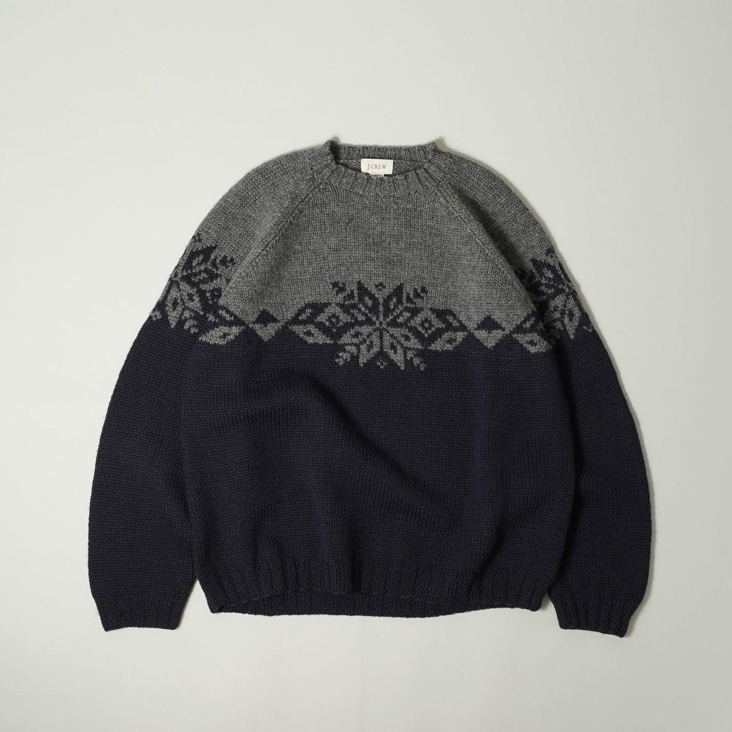 J.CREW Hand Knit 100%Wool