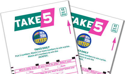 TAKE 5 New York Lottery Tee