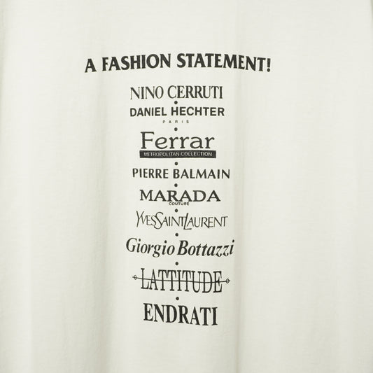 Unknown Fashion Brand Promo Tee