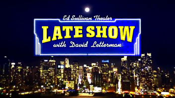LATE SHOW with David Letterman 90's Tee