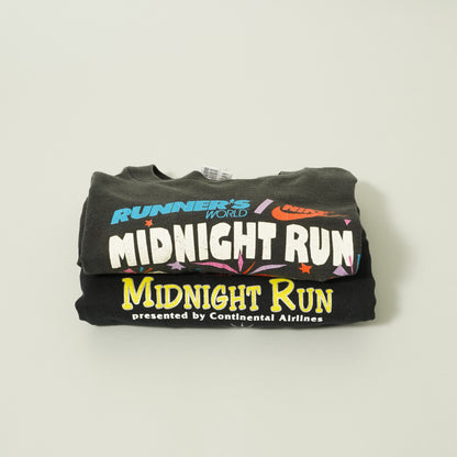 New York Road Runners Club MIDNIGHT RUN 1999 L/S Tee