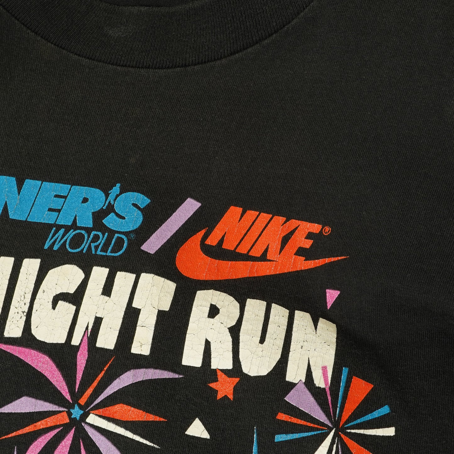 New York Road Runners Club MIDNIGHT RUN 1993 L/S Tee