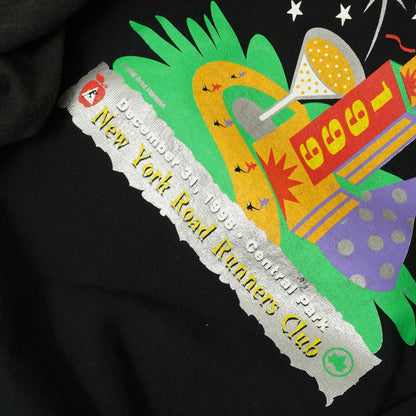 New York Road Runners Club MIDNIGHT RUN 1999 L/S Tee