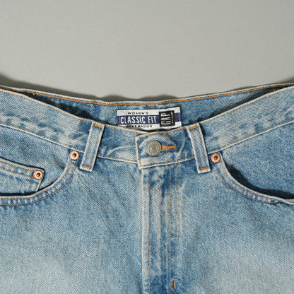 GAP BEST BASIC Washed Denim Shorts