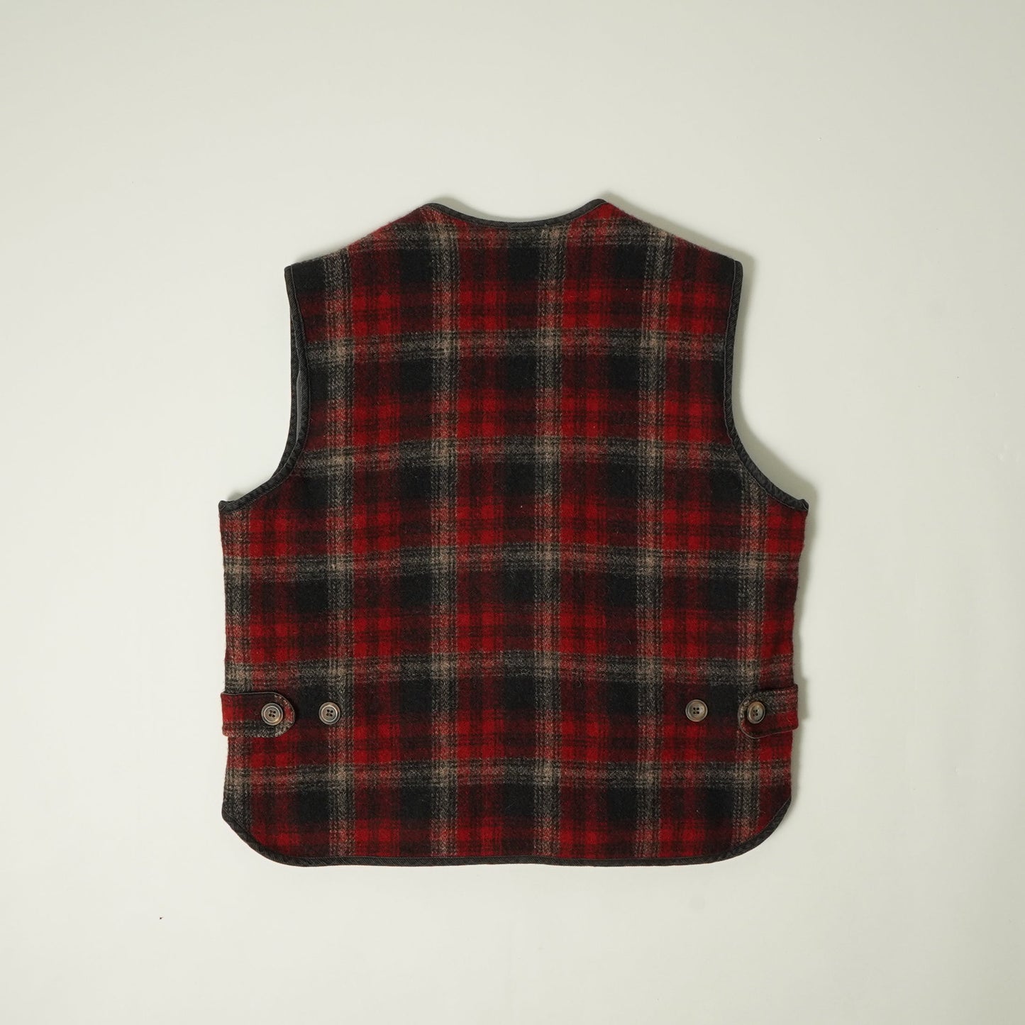 WOOLRICH Plaid Vest