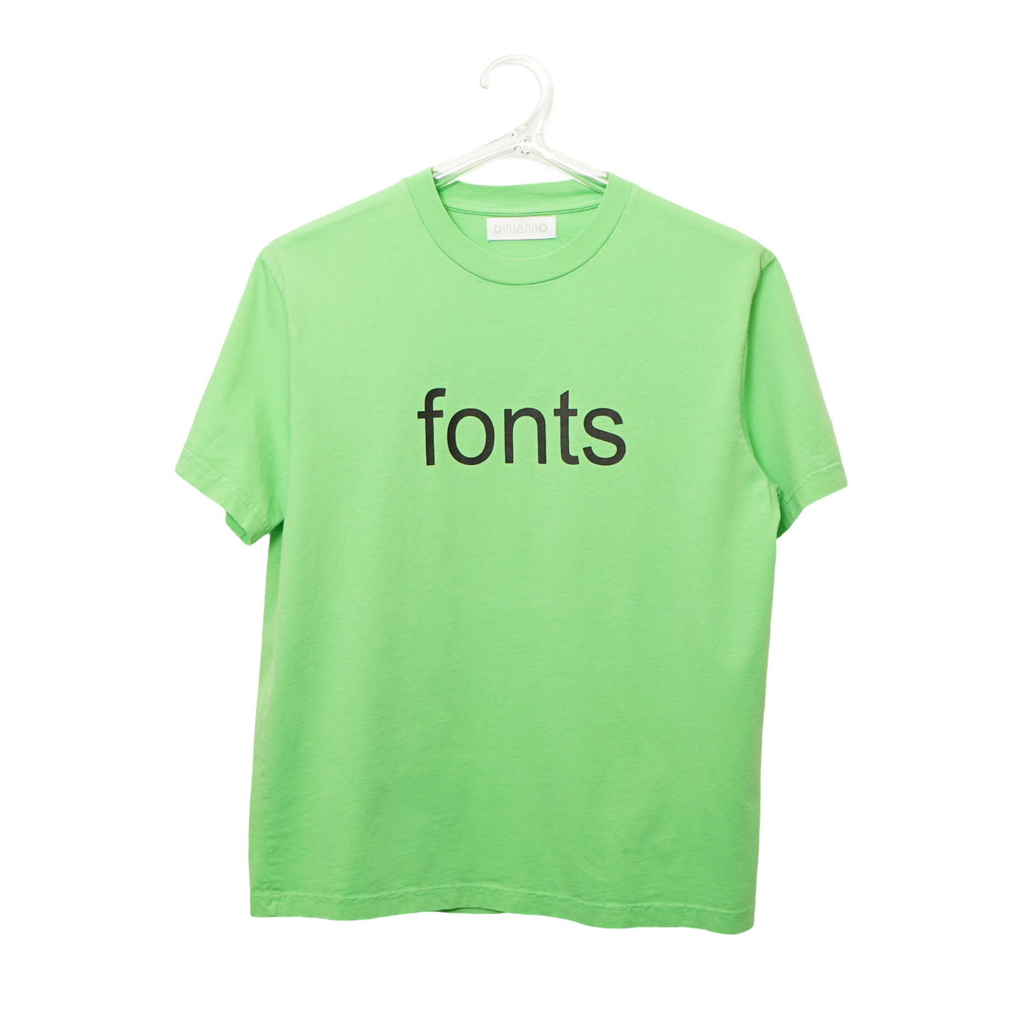 "fonts" Tee