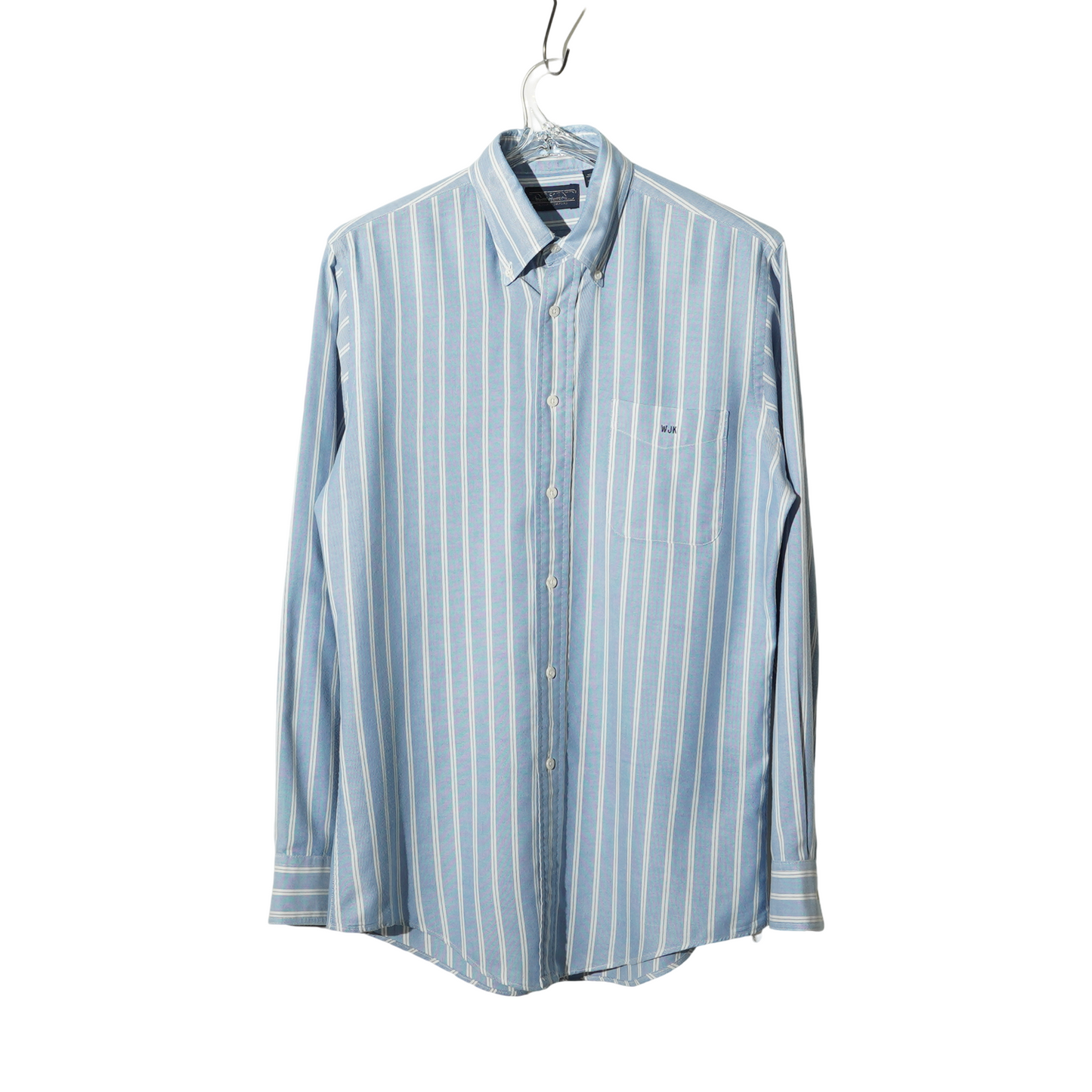 LANDS' END Oxford Striped L/S Shirt
