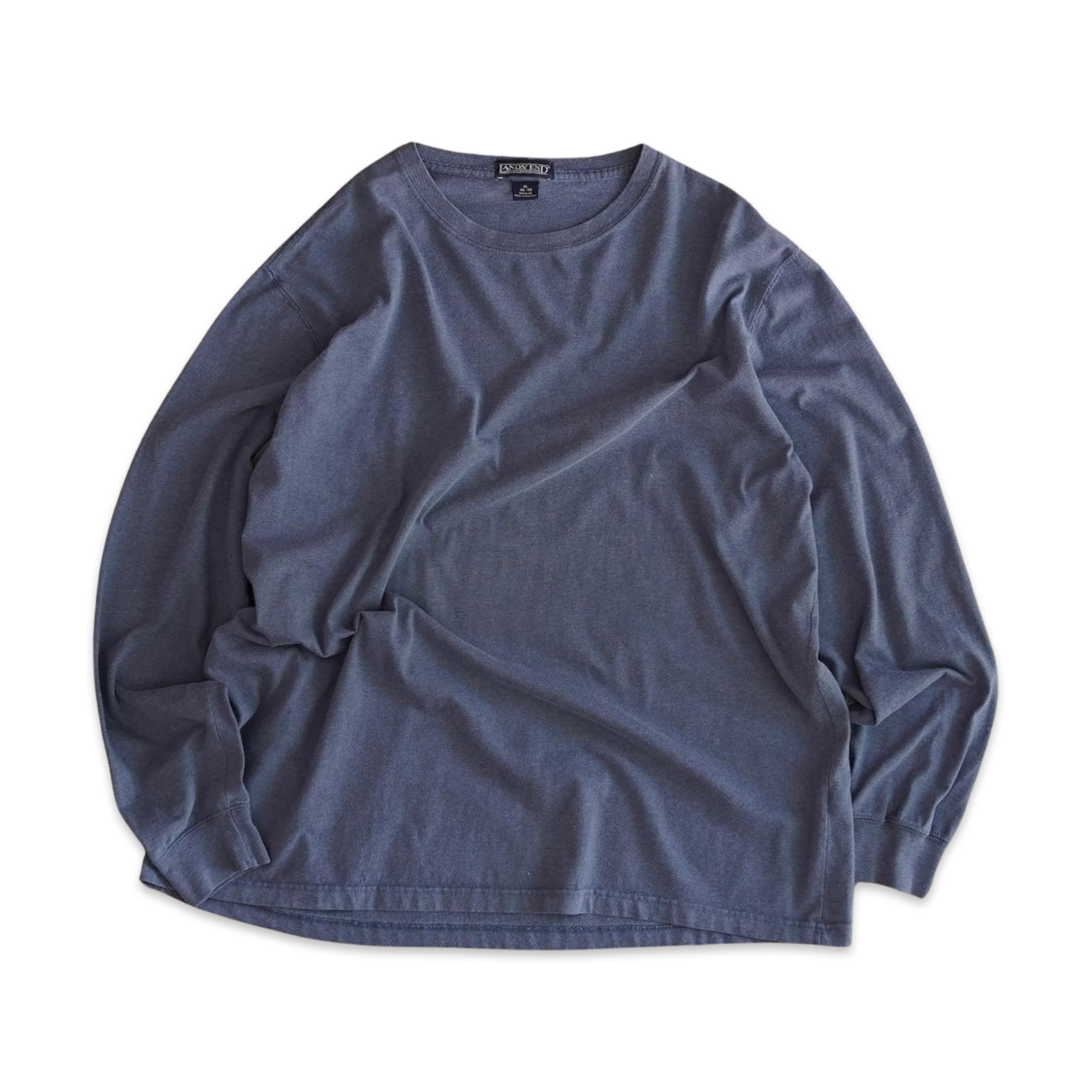 LANDS' END Plain L/S Tee