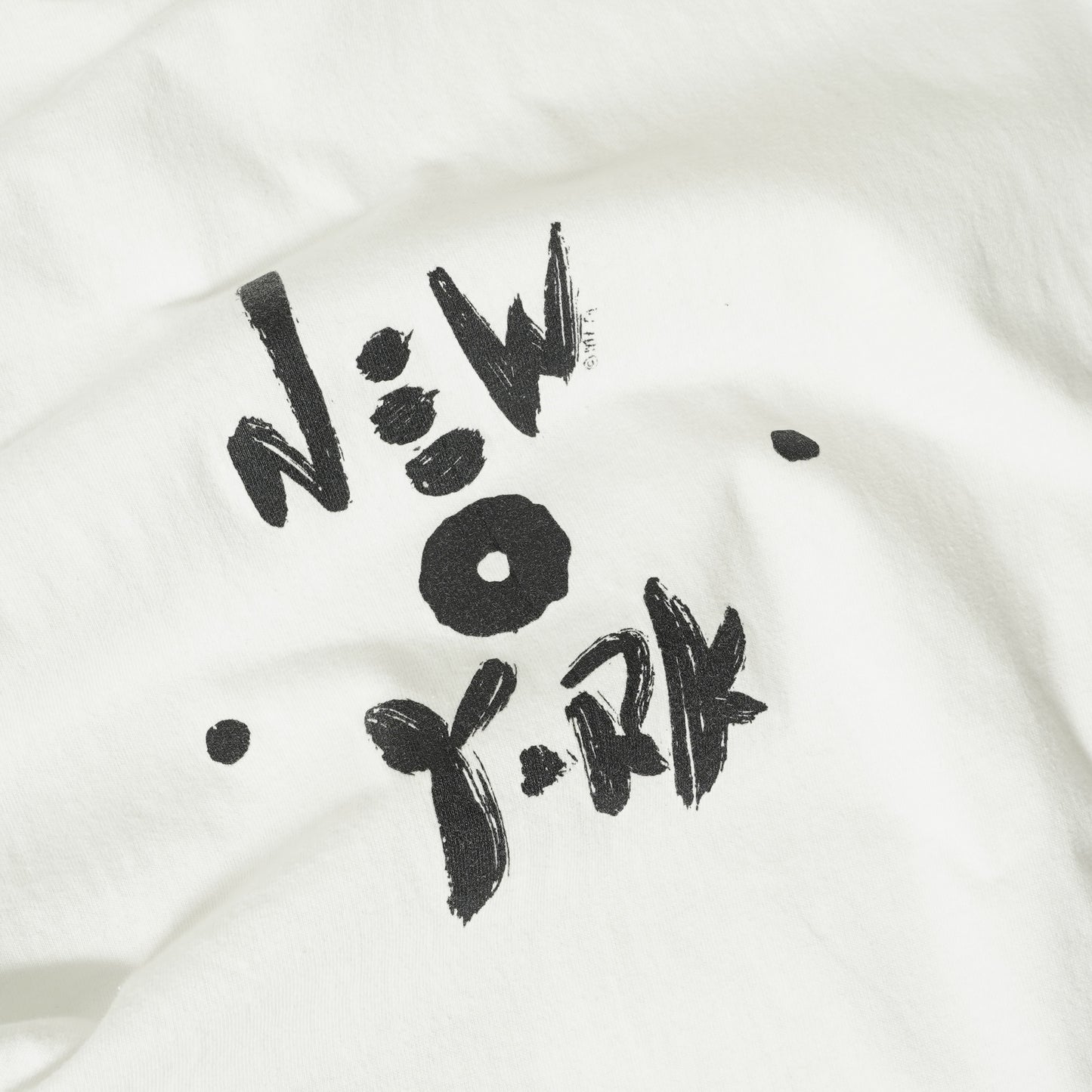Brush Calligraphy New York Tee