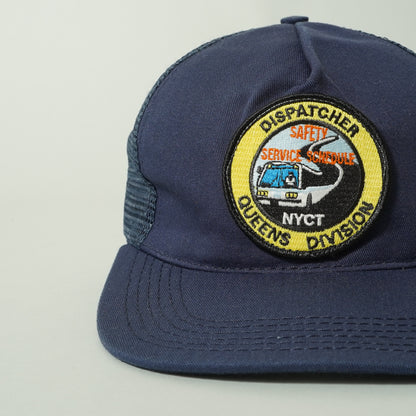 80-90’s NYCT DISPATCHER QUEENS DIVISION Mesh Hat