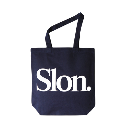Slon Small Tech Logo Canvas Tote