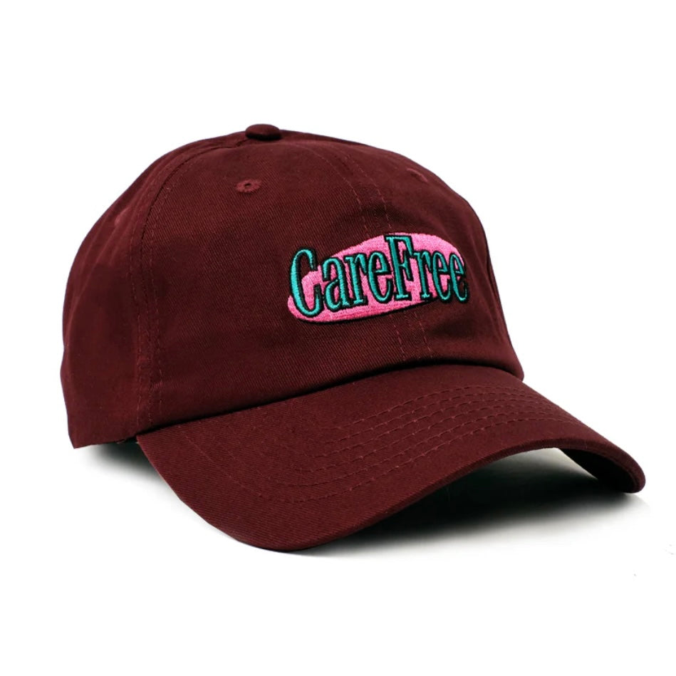 CareFree Strap Back Cap - Burgundy