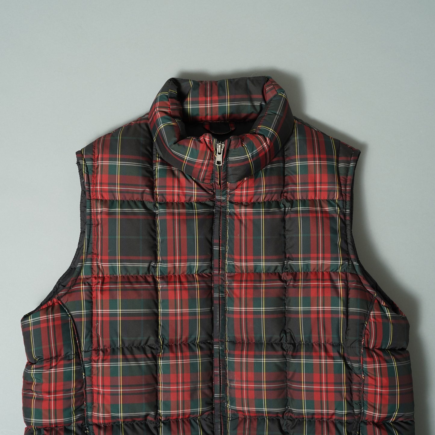 Eddie Bauer Plaid Puffer Vest