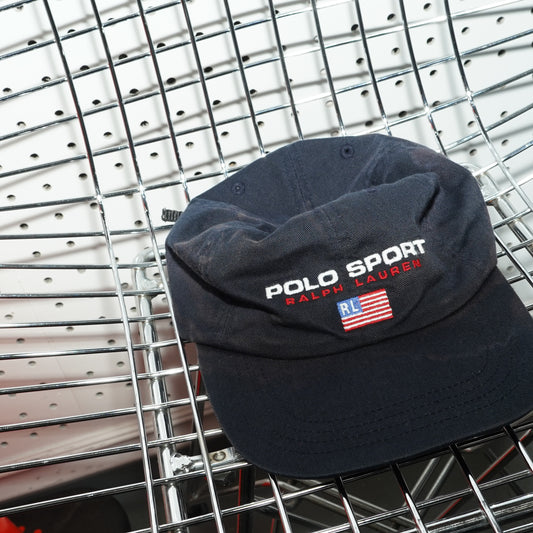 Classic POLO SPORT Logo Hat - Navy