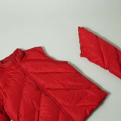J.Crew Removable Sleeve Down Jacket