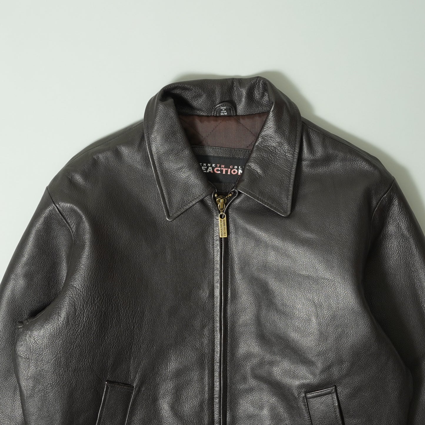 Kenneth Cole Reaction Leather Ryders Jacket