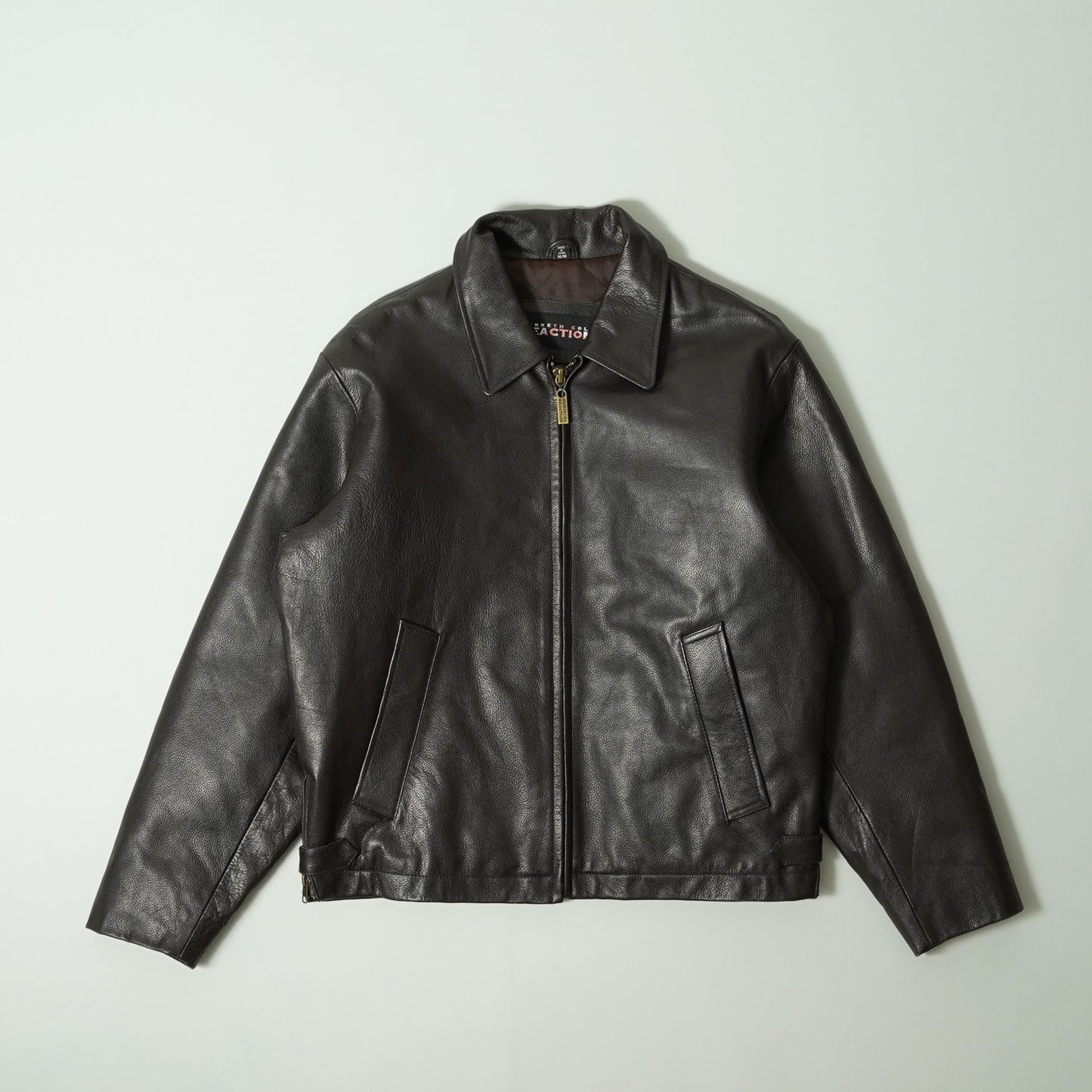 Kenneth Cole Reaction Leather Ryders Jacket