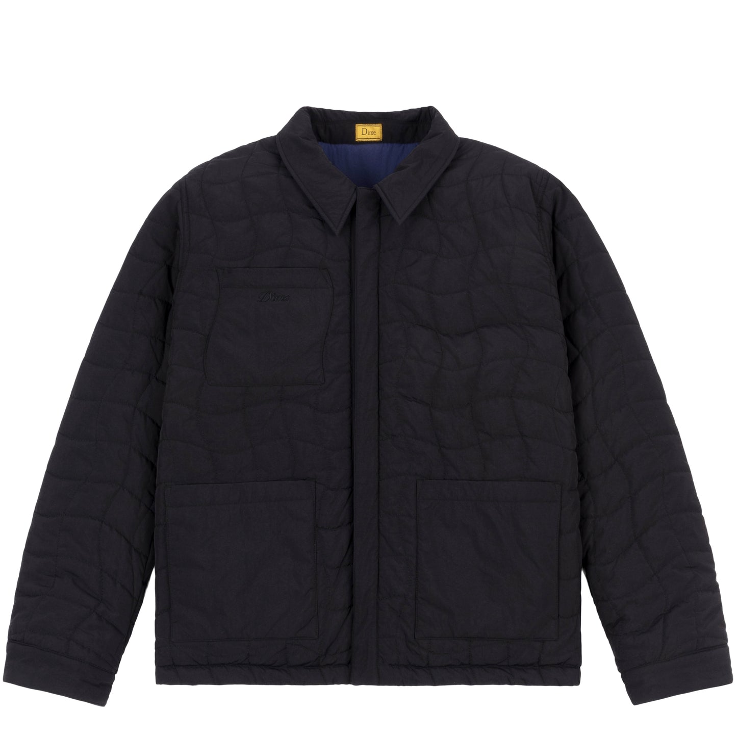 Dime Reversible Insulated Jacket - Black x Navy