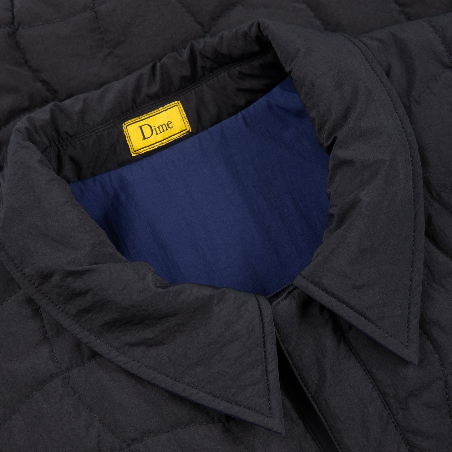 Dime Reversible Insulated Jacket - Black x Navy