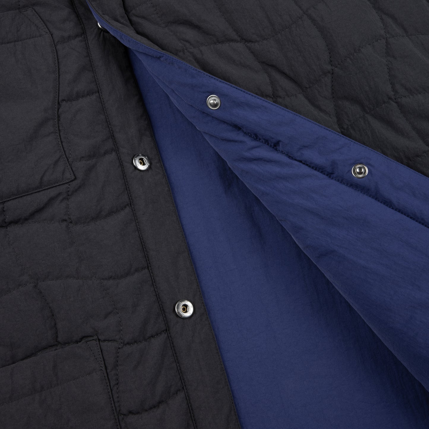 Dime Reversible Insulated Jacket - Black x Navy