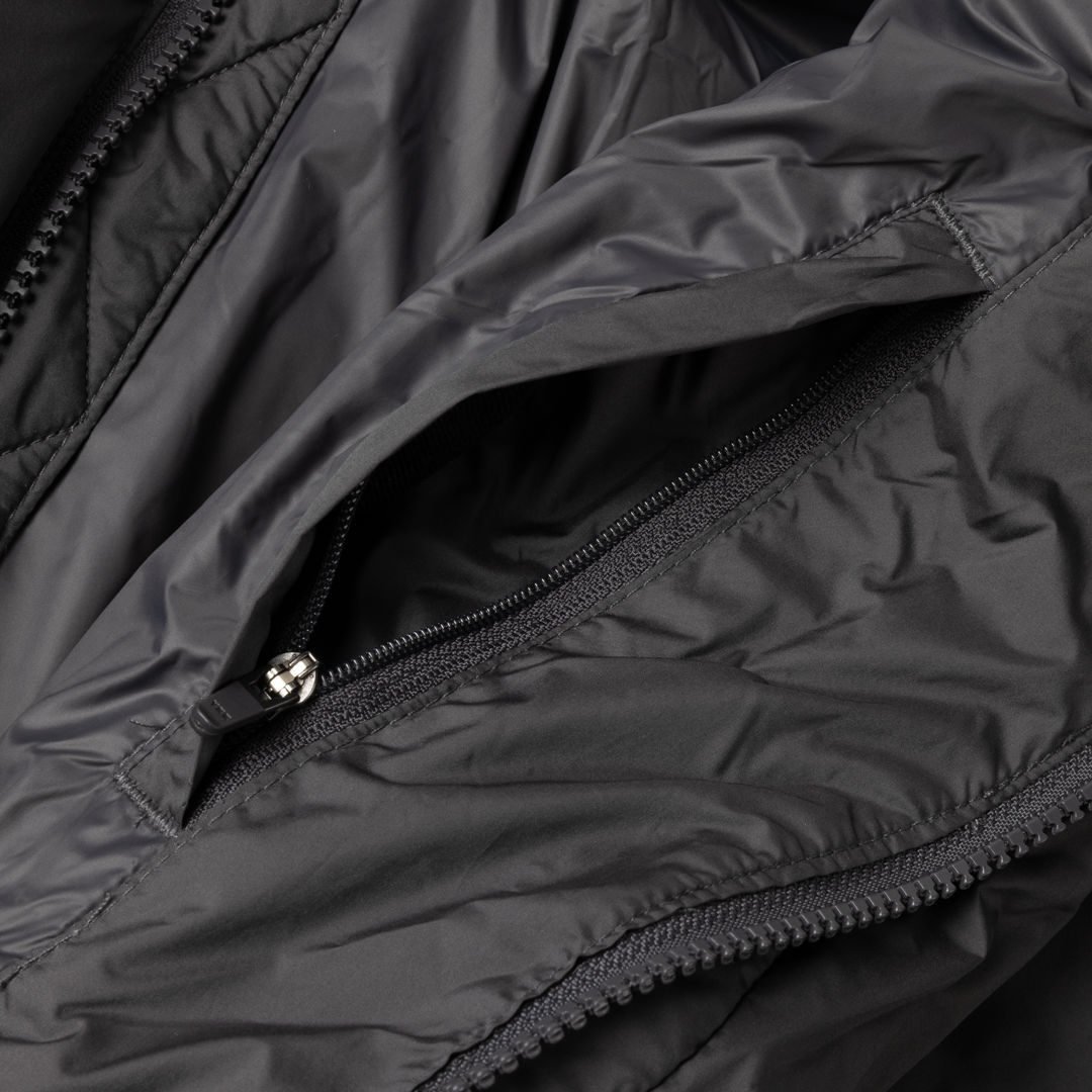 Dime Pleated Puffer - Charcoal