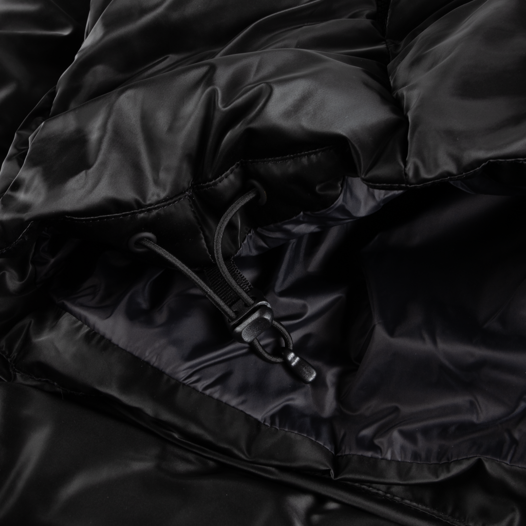 Dime Wavy Puffer - Smoke Black