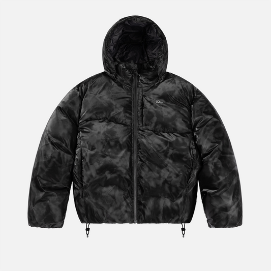 Dime Wavy Puffer - Smoke Black