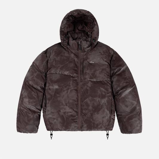 Dime Wavy Puffer - Smoke Brown