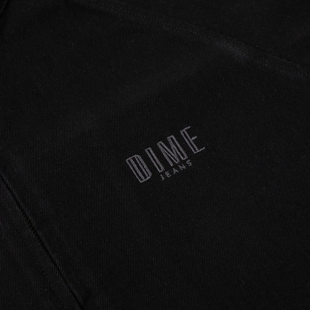 Dime Jeans Jacket - Black