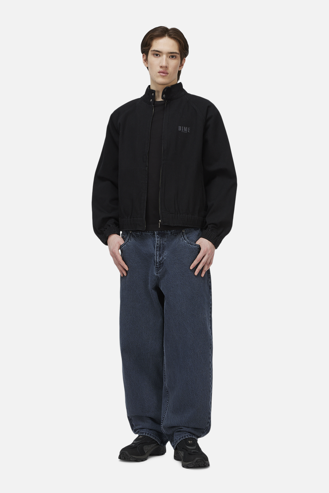 Dime Jeans Jacket - Black