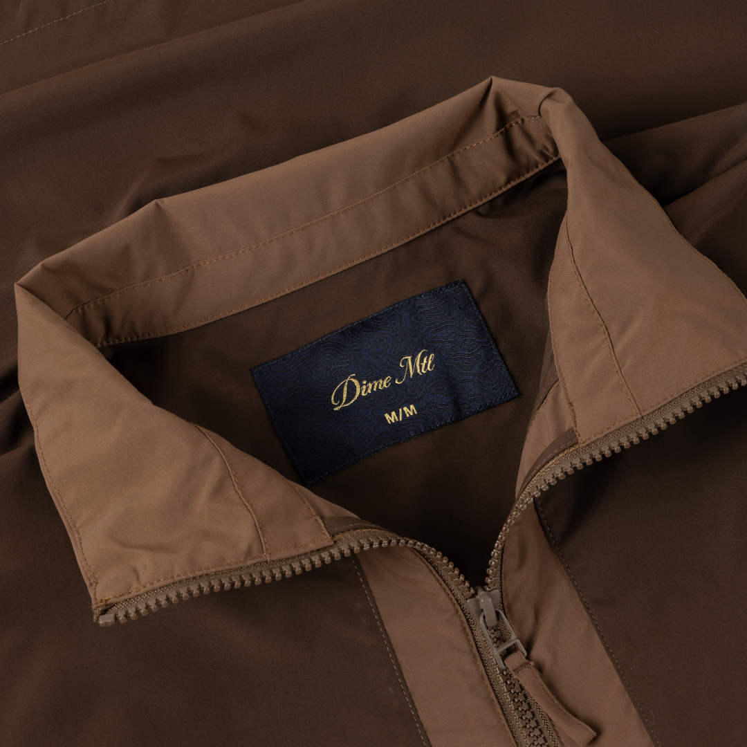 Dime Two Tone Windbreaker - Brown