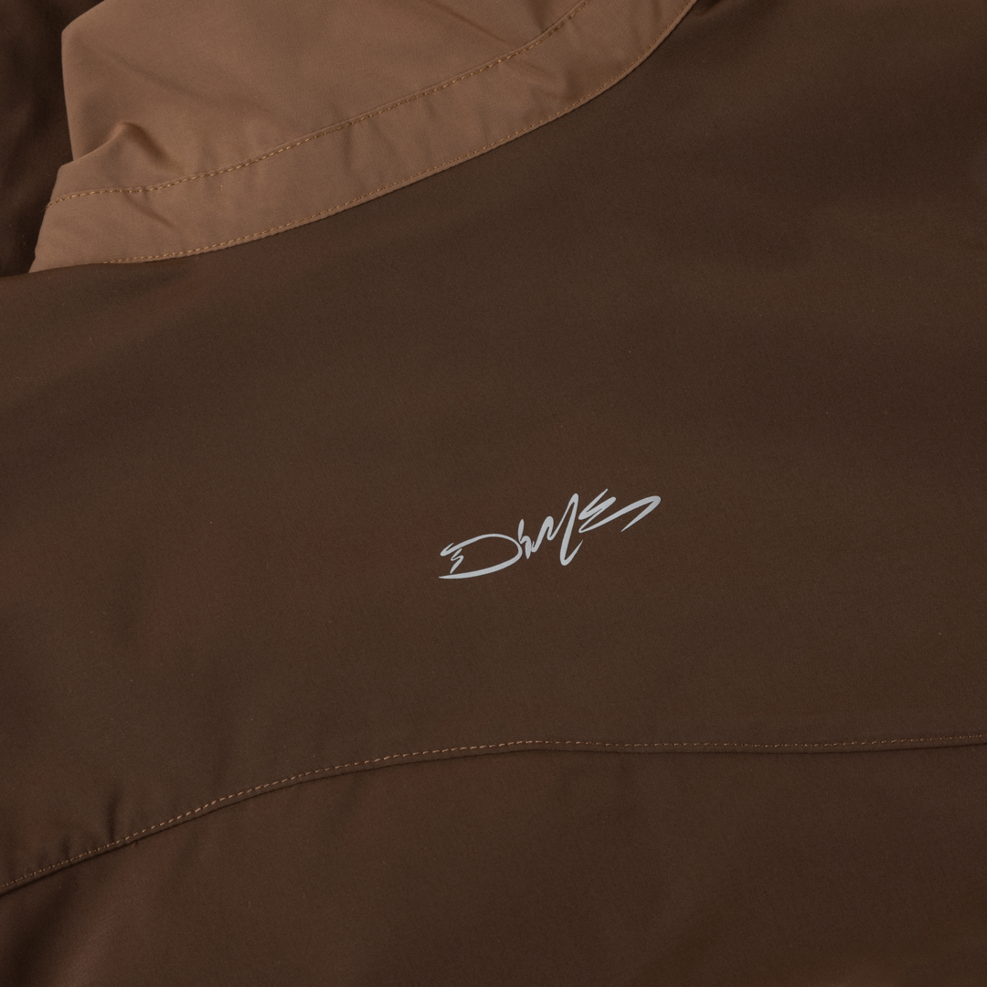 Dime Two Tone Windbreaker - Brown