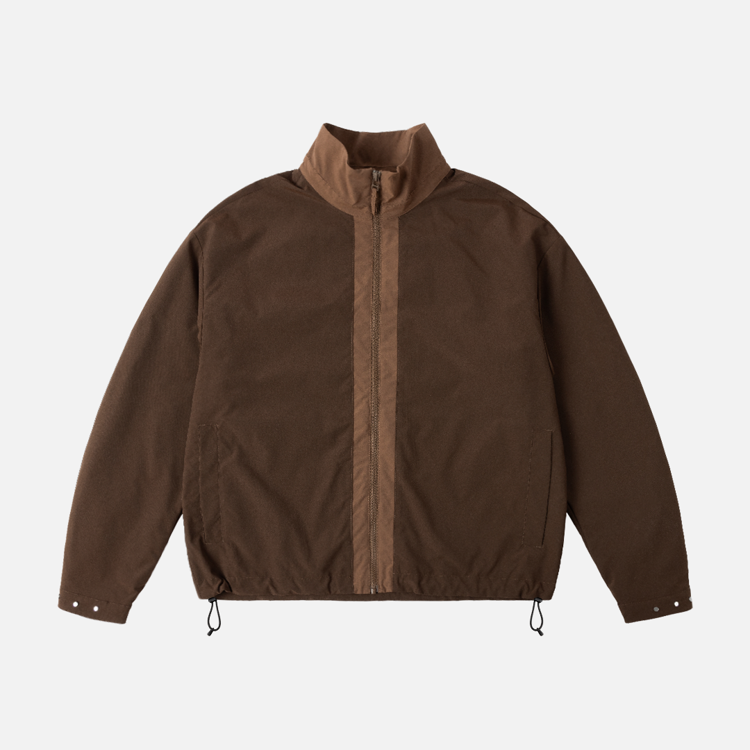 Dime Two Tone Windbreaker - Brown