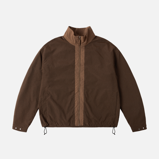 Dime Two Tone Windbreaker - Brown