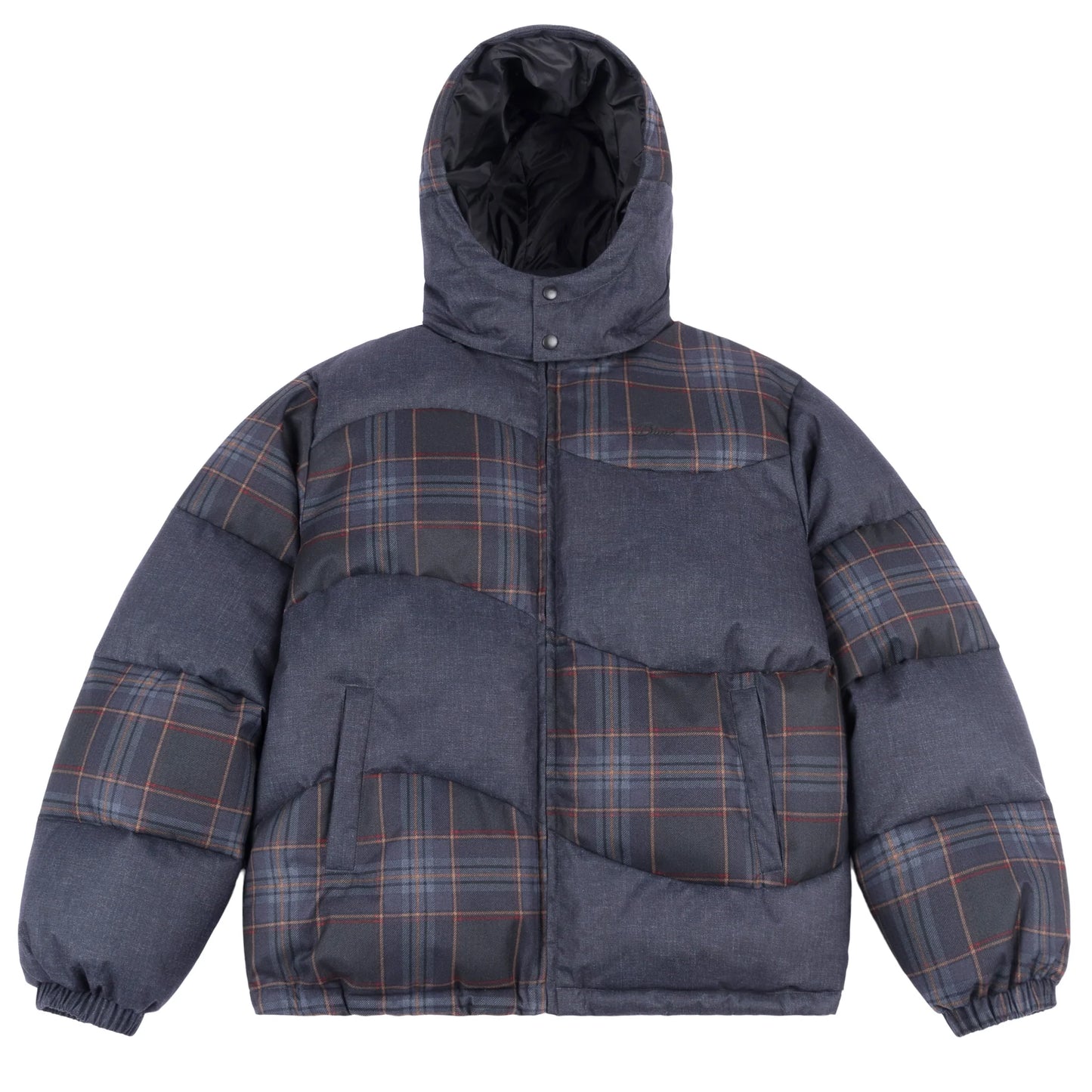 Dime Premium Tweed Puffer - Dark Gray