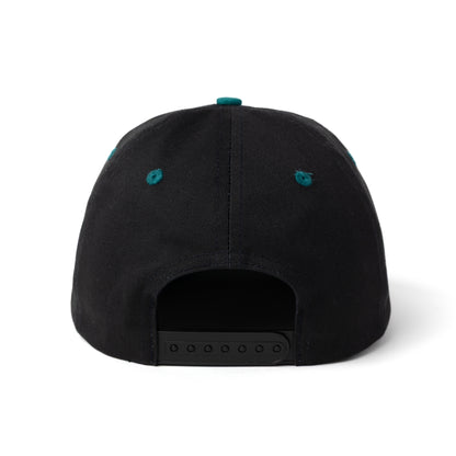 Quarter Snacks Journalist Cap - Black/Green