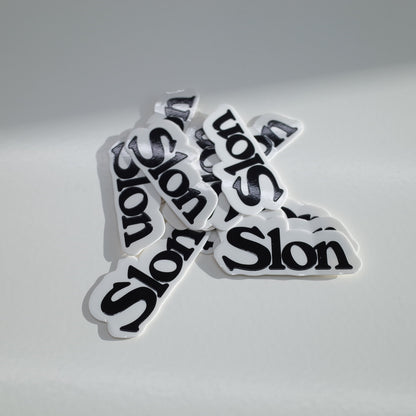 Slon Classic Logo Die cut Sticker