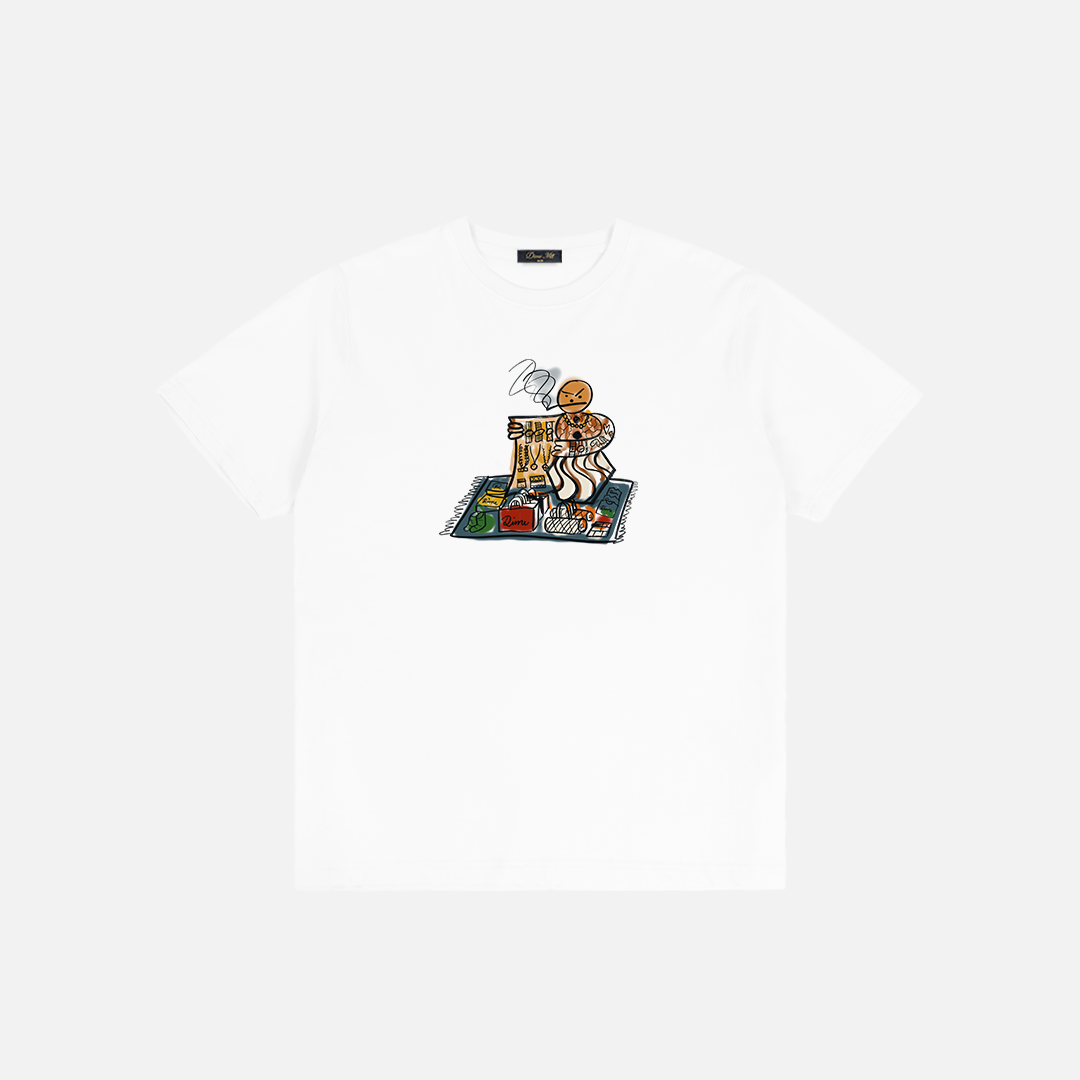 Dime Snackman Dealer T-Shirt - White